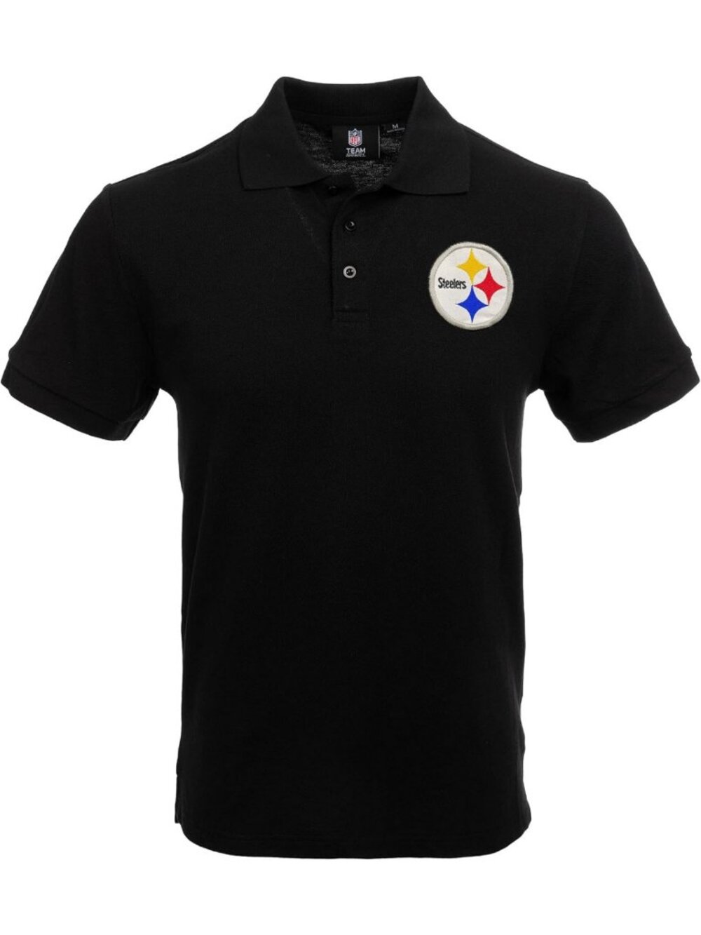 Men's Casual Short Sleeve Polo Shirt with NFL Team Logo - Stylish & Comfortable